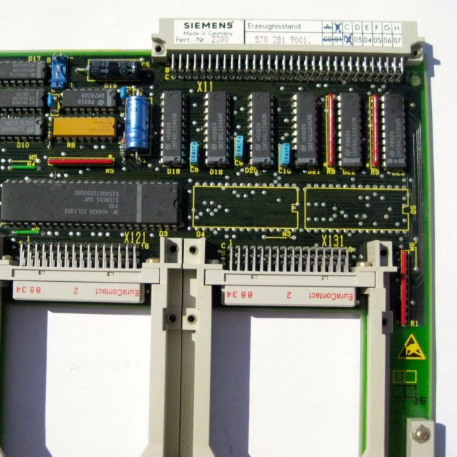 Siemens 810M 6FX1128-1BA00 Memory Module