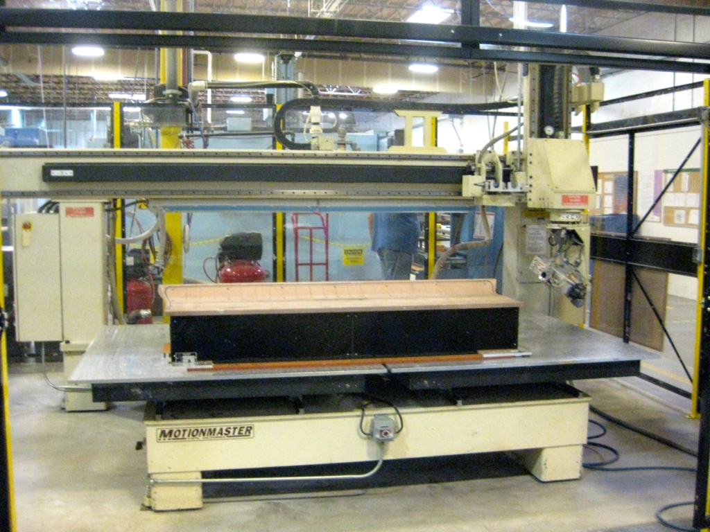 Motionmaster 5 Axis CNC Router 12x32 Moving Gantry E795
