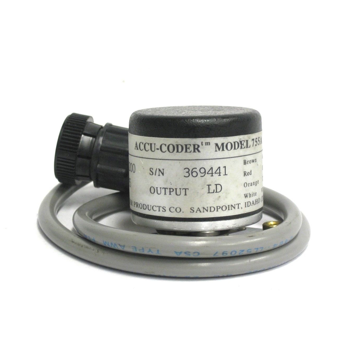 Accu-coder 755A Encoder 200 Count 5VDC