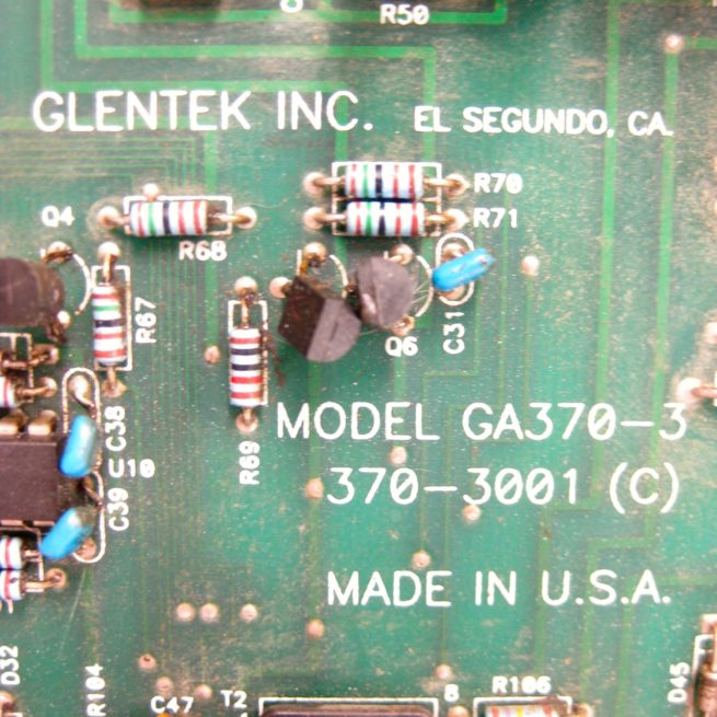 Glentek Inc. Model GA370-3