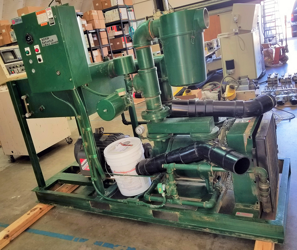 Becker KVT 3.100 4.8hp Vacuum Pump CNC Parts Dept., Inc.