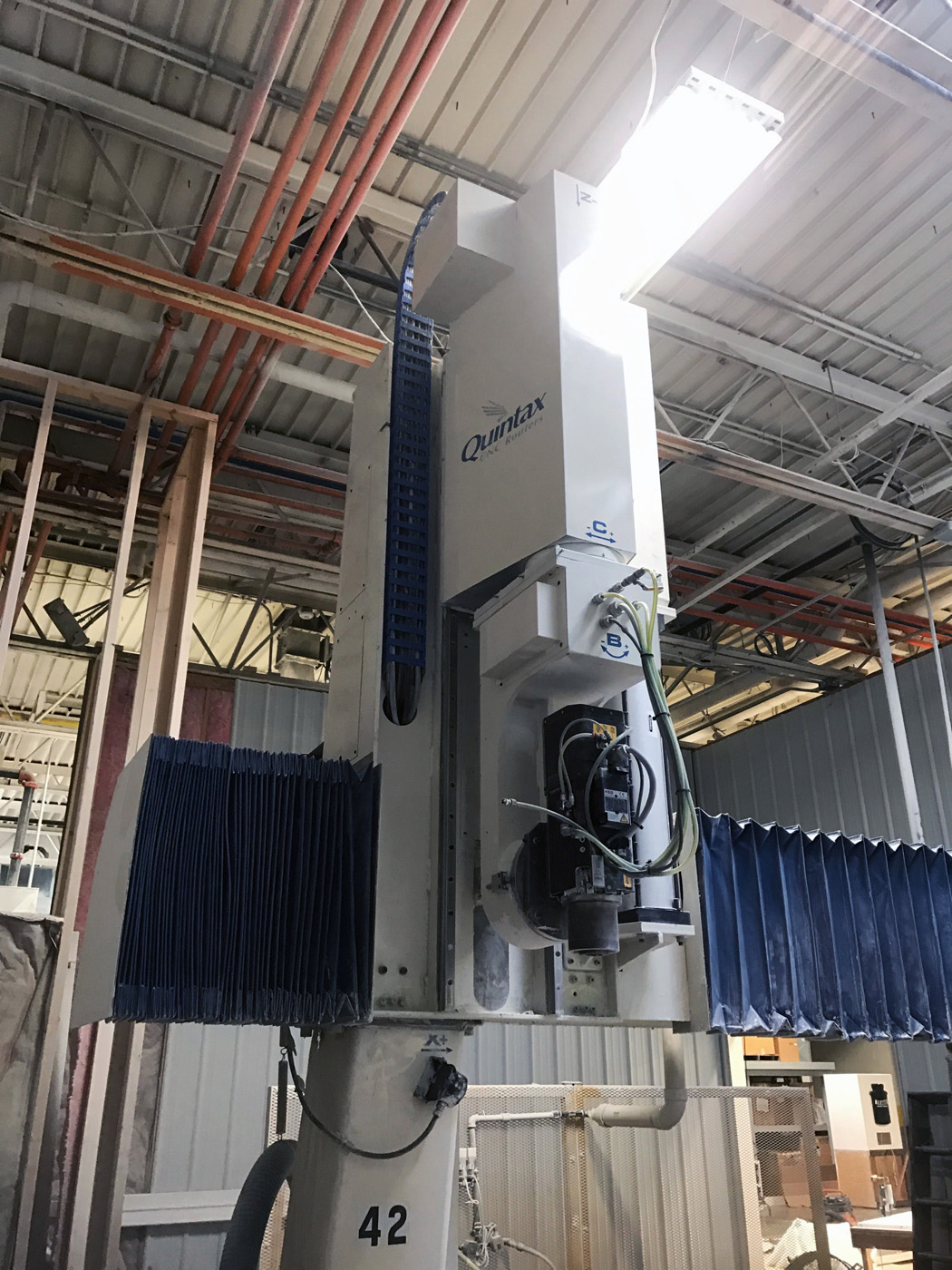 Quintax 5 Axis CNC Router Dual 5x5 Table E517 [SOLD]