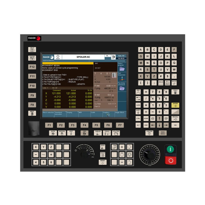 83600004 Fagor CNC MONITOR-LCD-10K-001