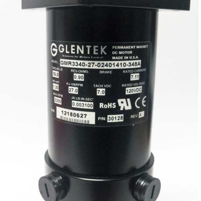 Glentek GMR3340-27 DC Servo Motor