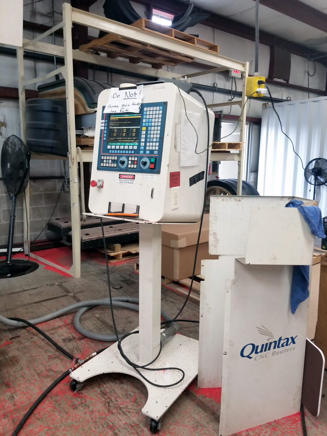 Quintax 5 Axis CNC Router E568 007