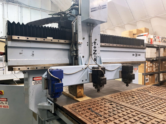 DMS 3 Axis CNC Router 5x5 Gantry C567 [SOLD]