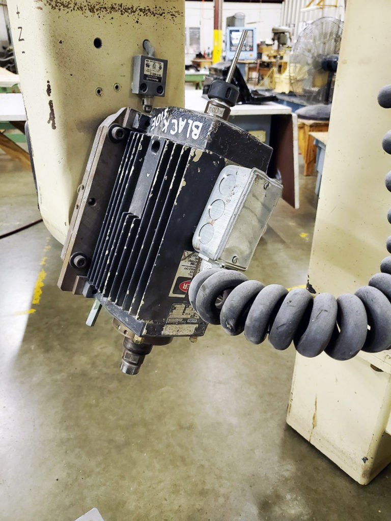 Motionmaster 5 Axis CNC Router E587 Spindle