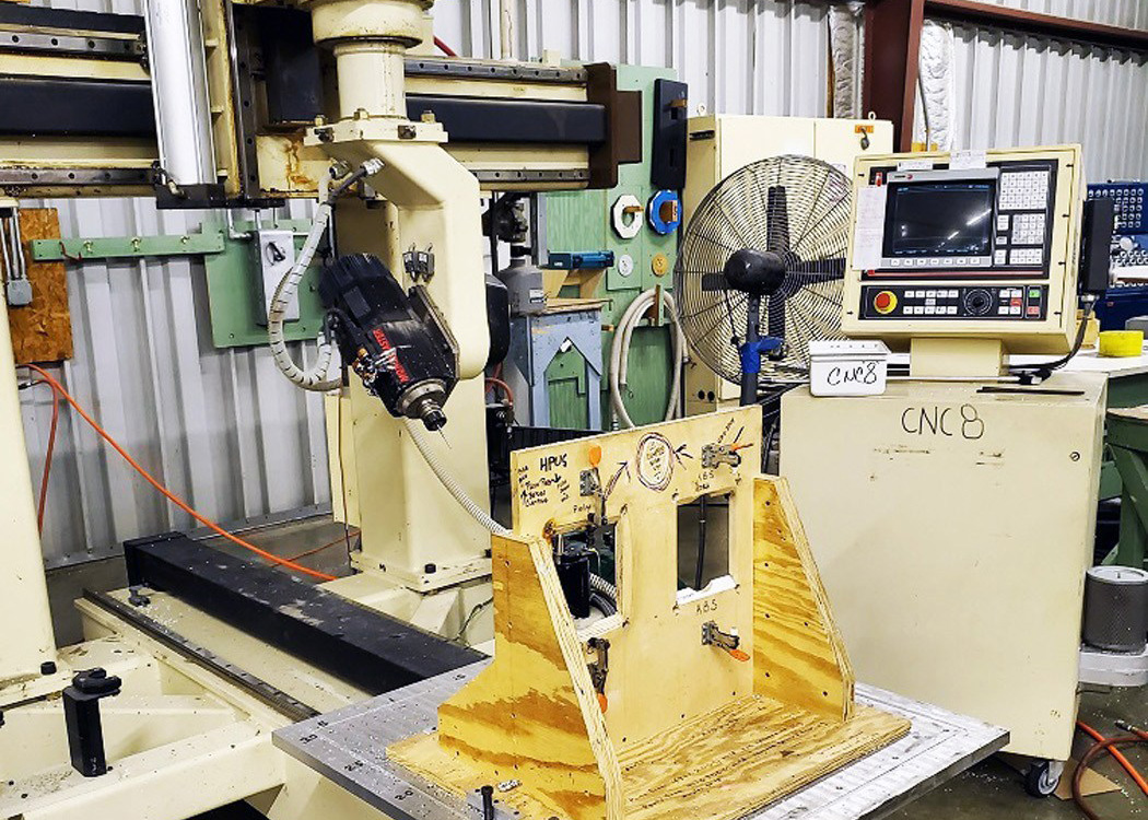 Motionmaster 5 Axis CNC Router 12x32 Moving Gantry E795