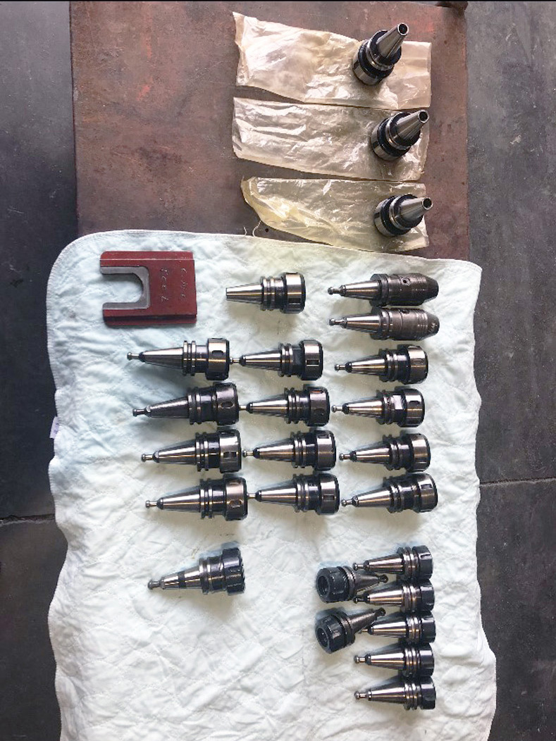 Motionmaster 5 Axis CNC Router E596 tooling