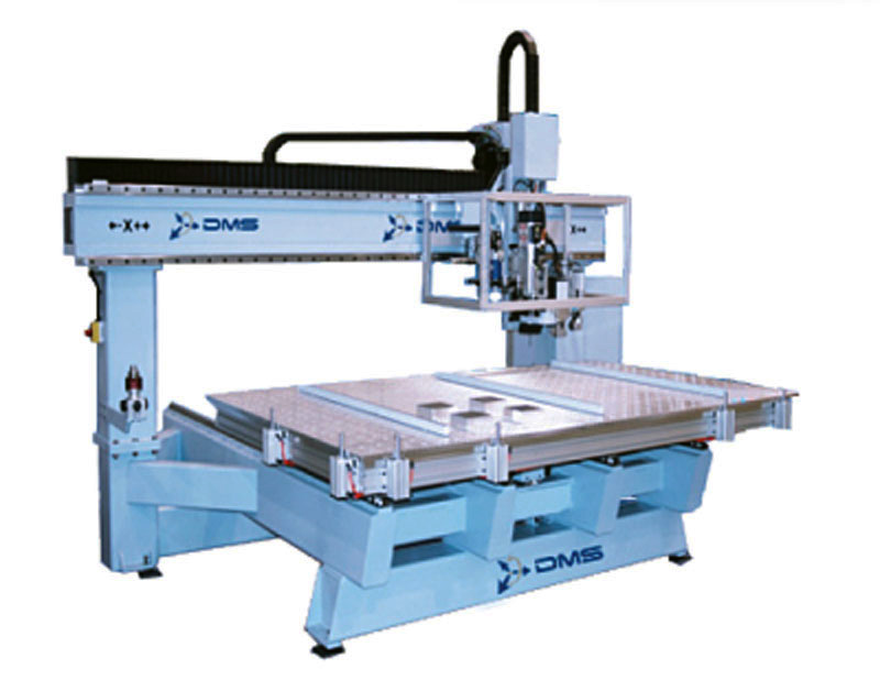 DMS 3 Axis Moving Table CNC Machine