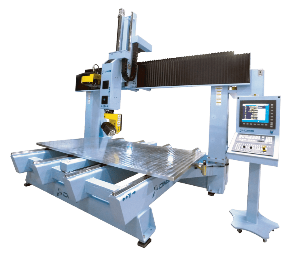 DMS 5 Axis Moving Table CNC Machine