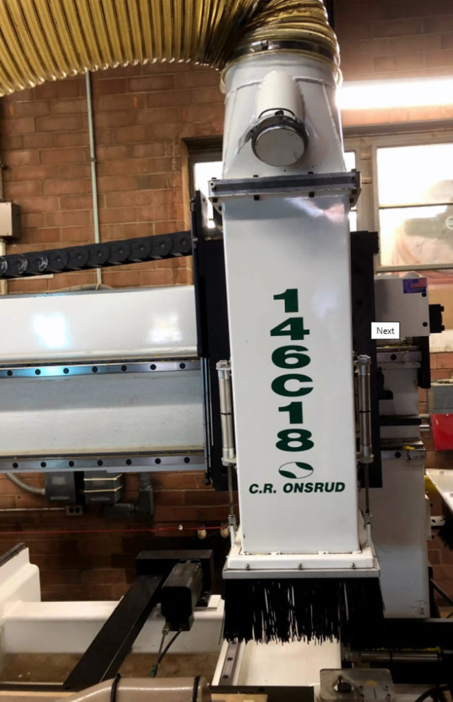 CR Onsrud 3 Axis CNC Router C621 Onsrud-3