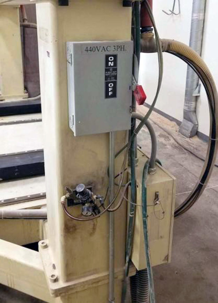 Motionmaster 5 Axis CNC Router E618 Electrical