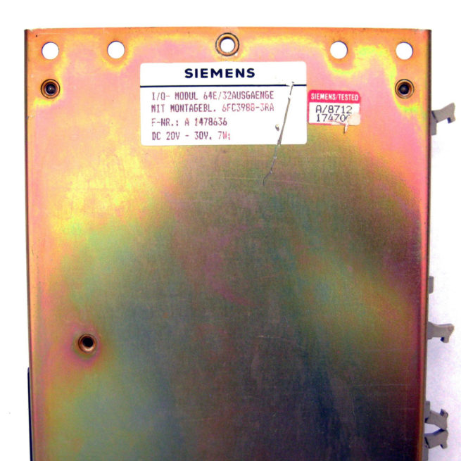 Siemens Sinumerik 64E:32 AUSGAENGE I/O Module 3