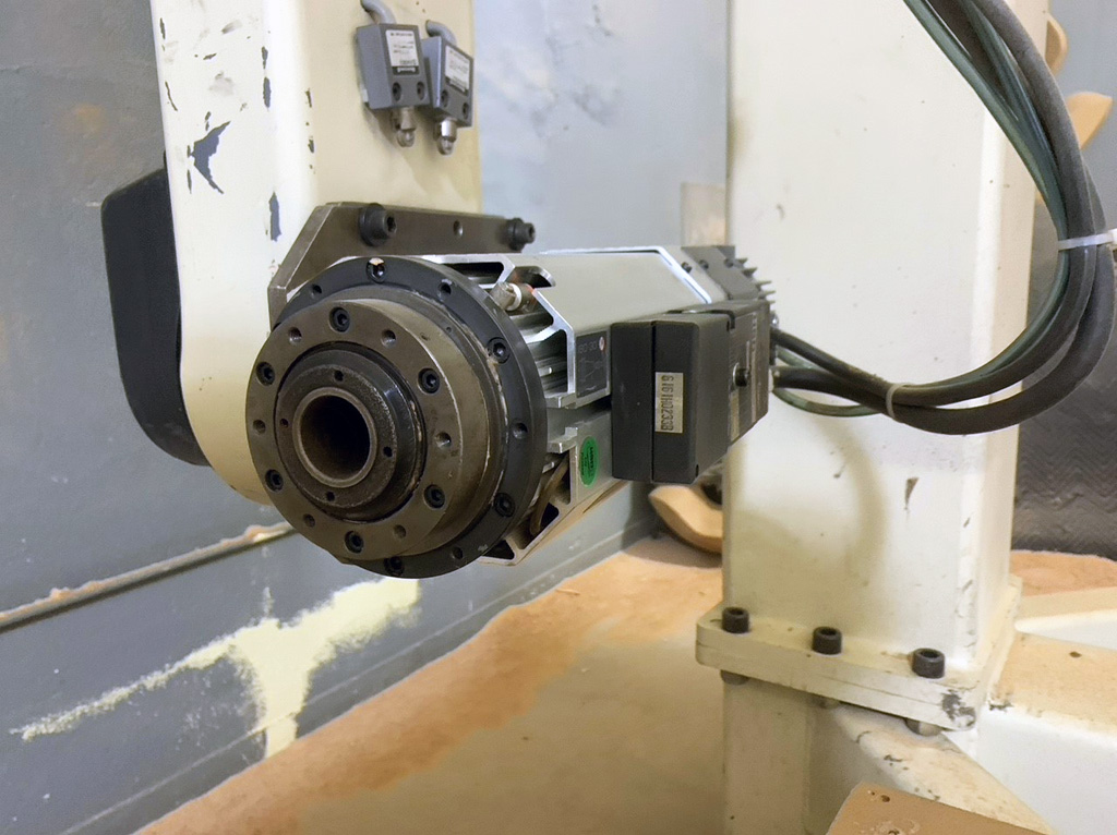 Motionmaster 5 Axis CNC Router E649 Spindle 3