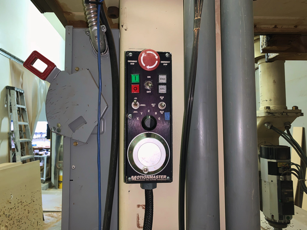 Motionmaster 5 Axis CNC Router E649 Teach Pendant