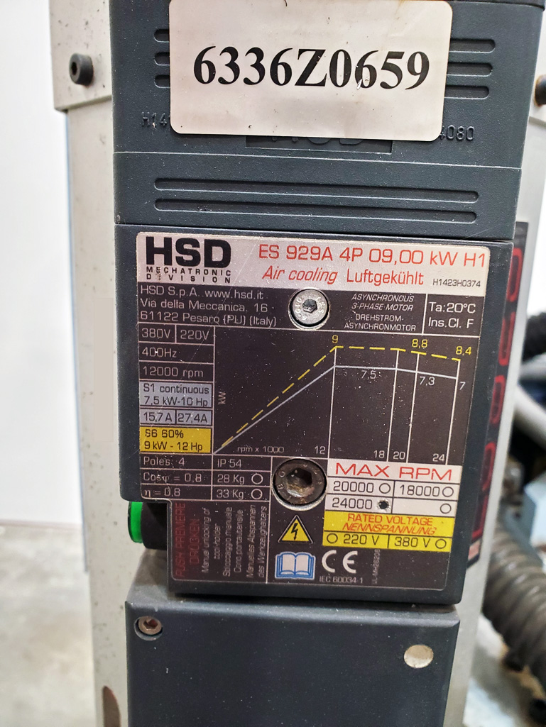 DMS 3 Axis CNC Router C654 8729m