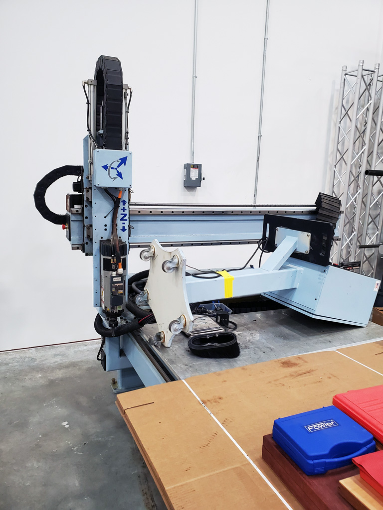DMS 5 Axis CNC Router E650 Front Shot