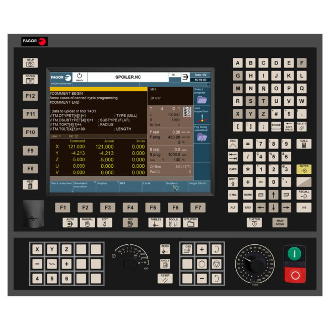 Fagor 8065elite CNC System