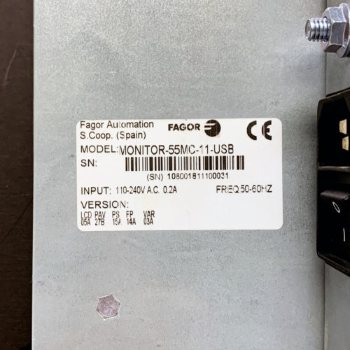 83480205 Fagor Monitor 55MC 11 USB 3