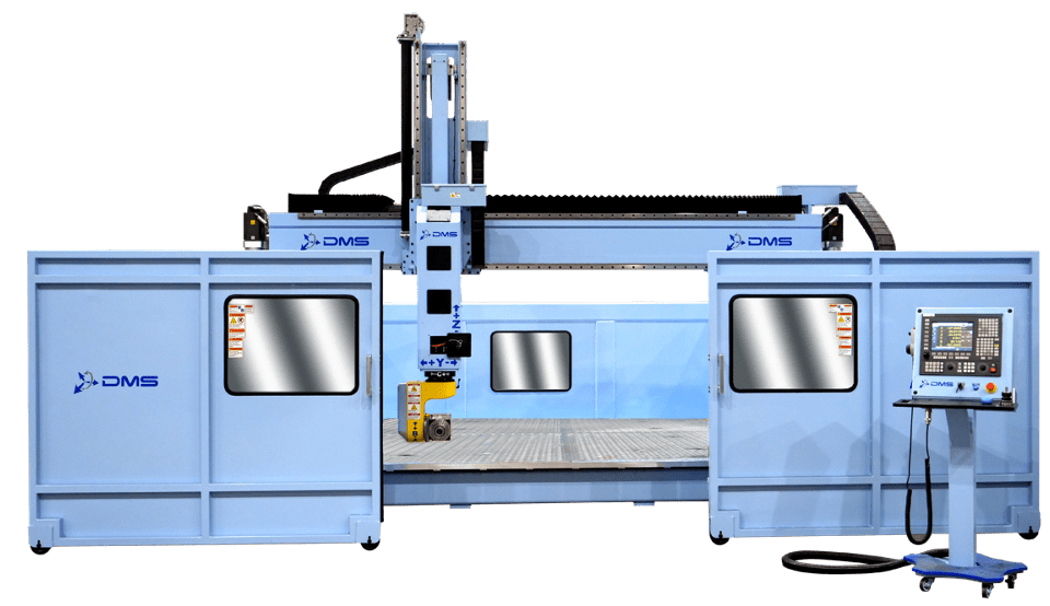 DMS 5 Axis U Frame Gantry CNC Router - Yellowstone