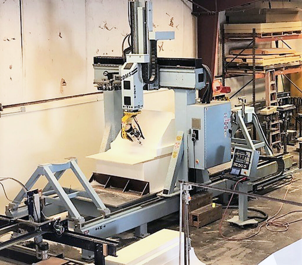 DMS 5 Axis CNC Router E740 E740 Full Shot