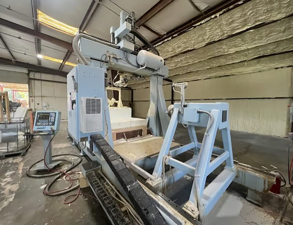 DMS 5 Axis CNC Router E740