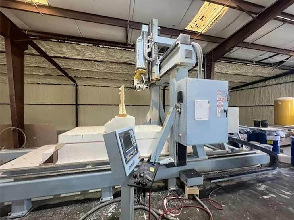 DMS 5 Axis CNC Router E740