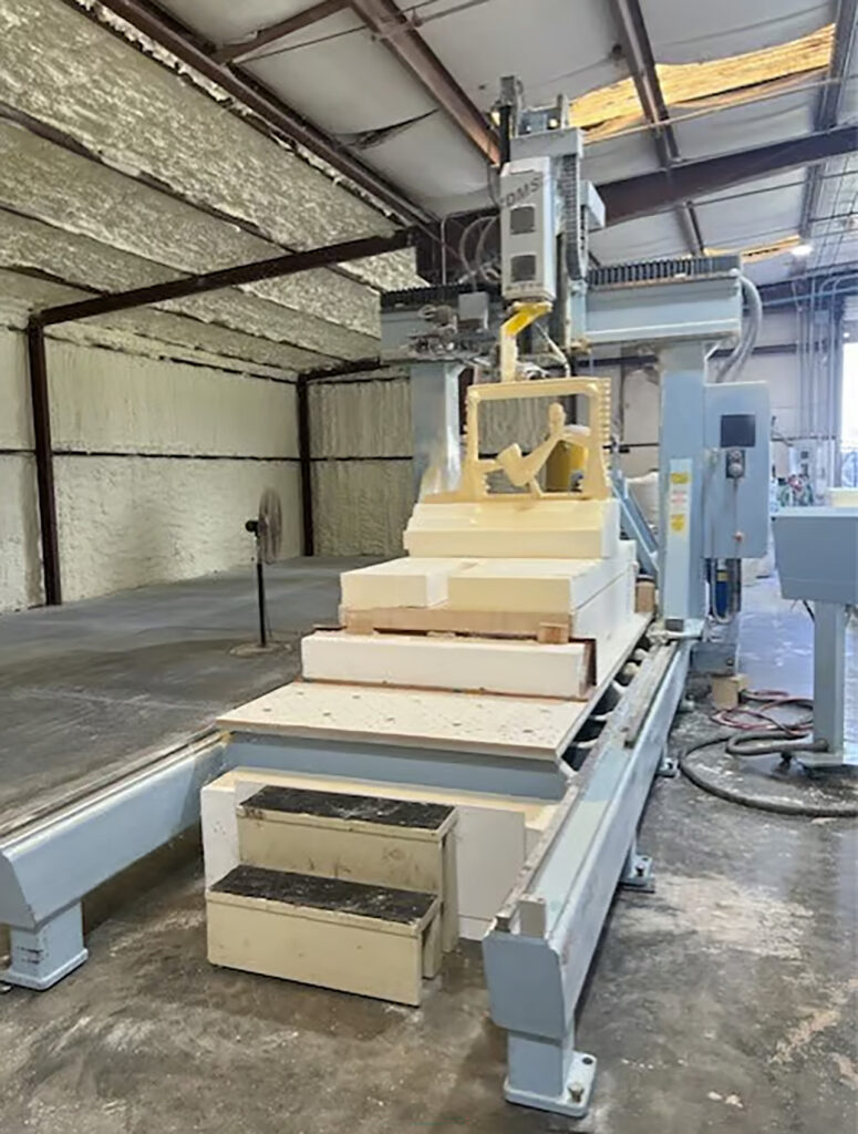 DMS 5 Axis CNC Router E740