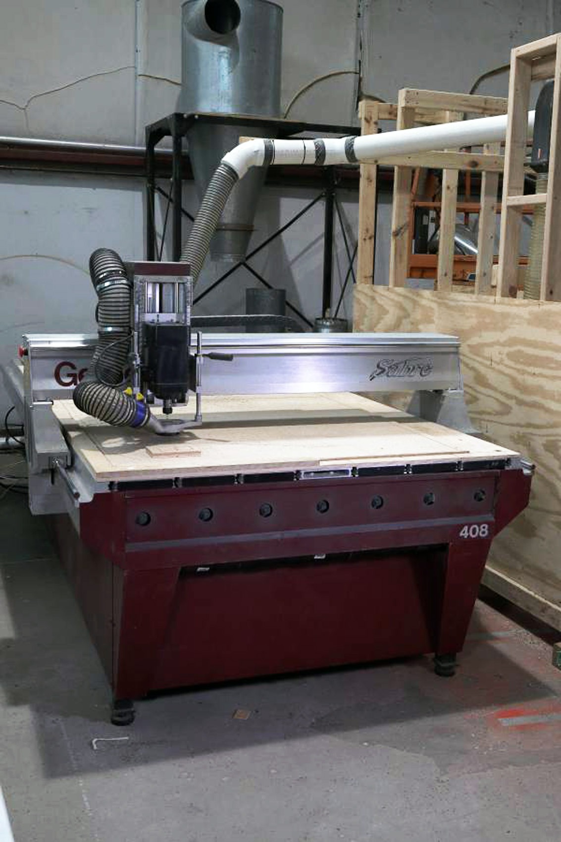Gerber Saber 3 Axis CNC Router 4x8 Gantry C765 [SOLD]