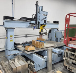 DMS 5 Axis CNC Router 10×5 Table E777 [SOLD]