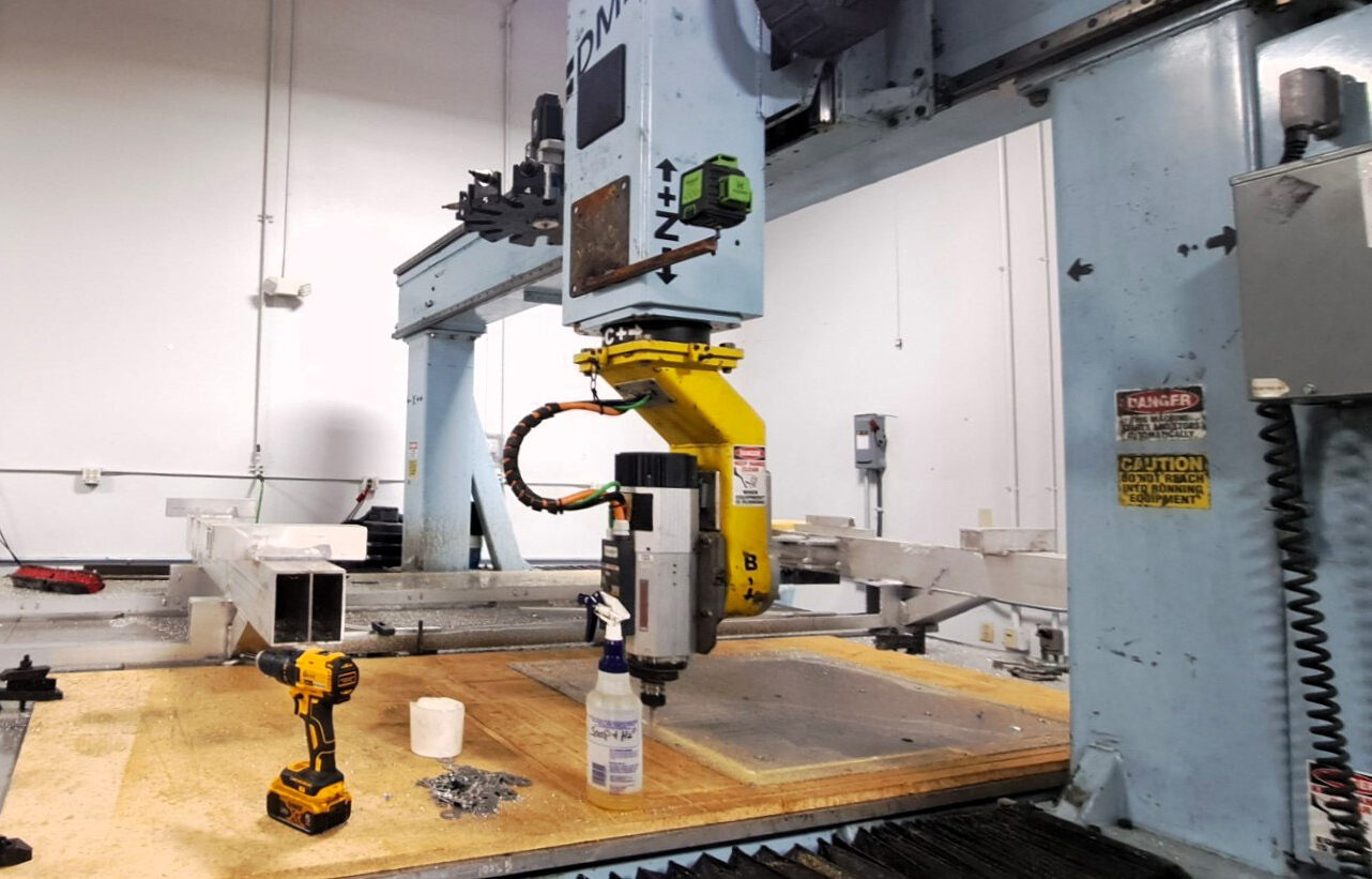 DMS 5 axis CNC router for sale E789