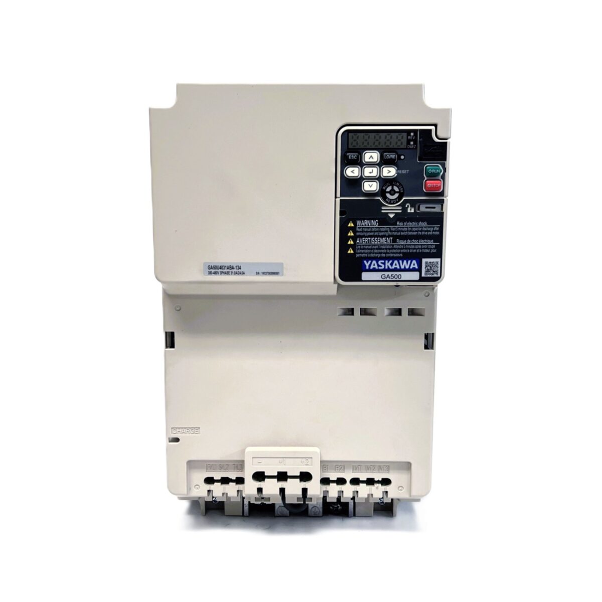 GA50U4031ABA-134 Yaskawa GA500 Drive 15 hp 11.2 kW (Used) 3