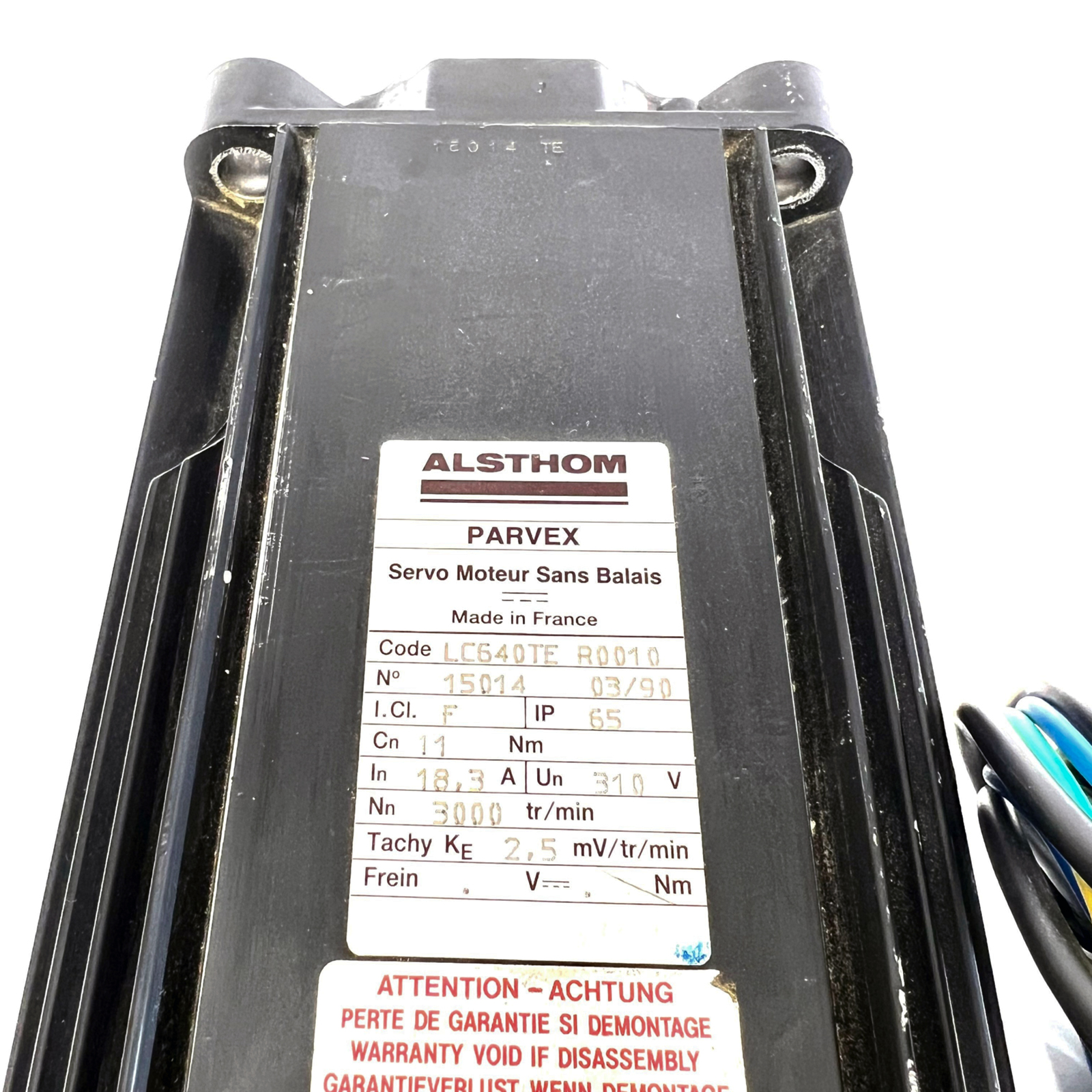 LC640TE R0010 AC Motor (Used) 5