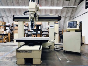 Motionmaster 5 Axis CNC Router For Sale E801 Front View