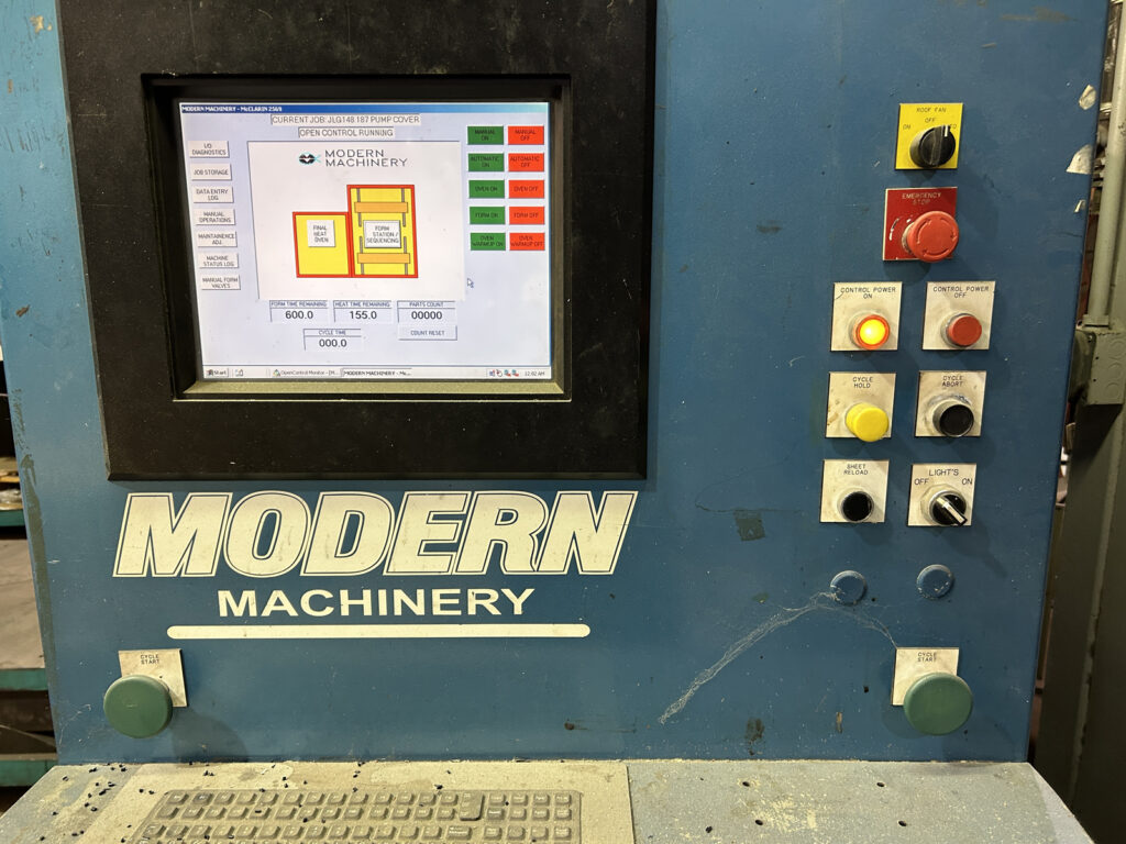 Brown Machine M1801 Modern Machinery Controller