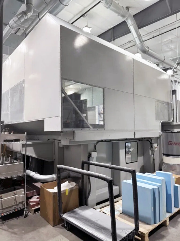 DMS 5 Axis Enclosed CNC Router 12x6 Moving Gantry 13