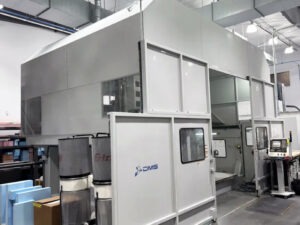 DMS 5 Axis Enclosed CNC Router 12x6 Moving Gantry 2