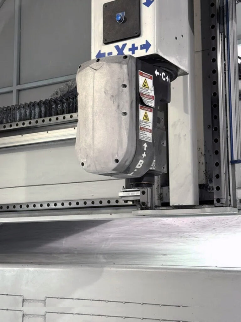 DMS 5 Axis Enclosed CNC Router 12x6 Moving Gantry 4