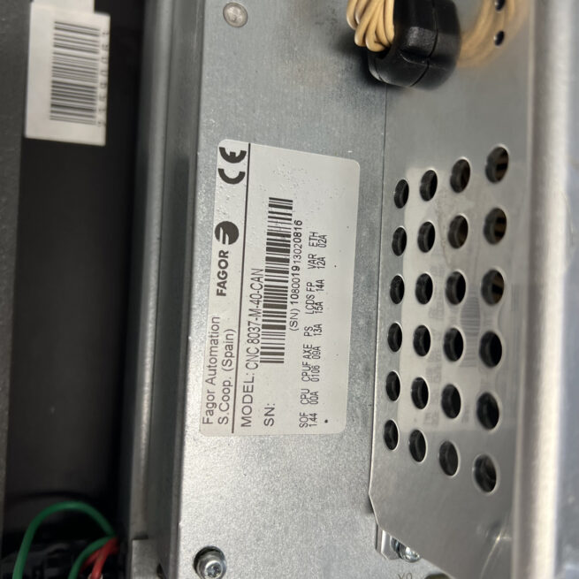 83370022 Fagor CNC 8037-M-40-CAN (Used) - Image 4