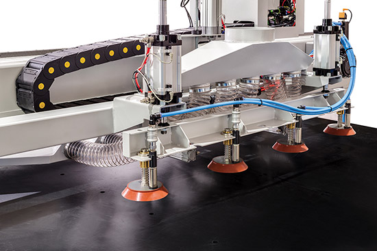 System for automatic loading