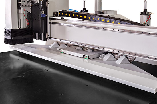 System for automatic unloading