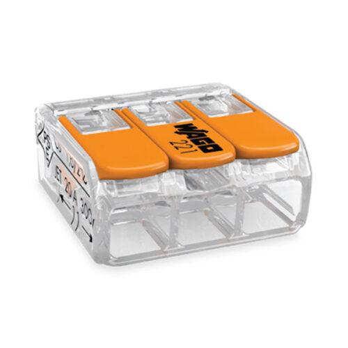 221-413 Wago 3-Conductor Lever-Nut