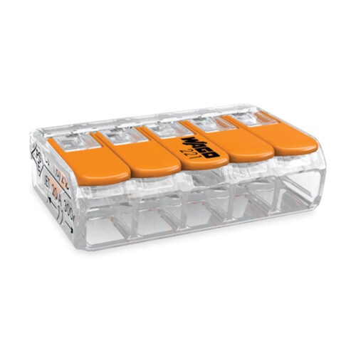 221-415 Wago 5-Conductor Lever-Nut