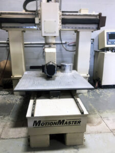 Motionmaster 5-Axis CNC Router | 4×4 Moving Table | 36” Z-Stroke