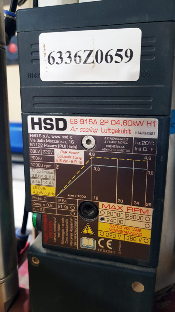 HSD 915A spindle motor