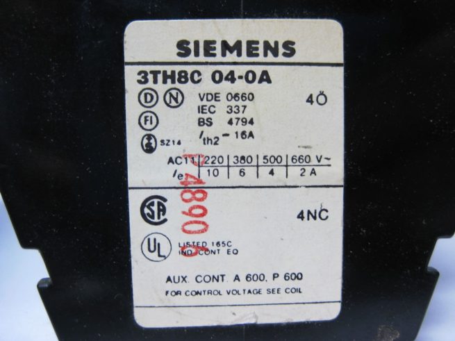 Assortment of Siemens Contactors 322536928821 5