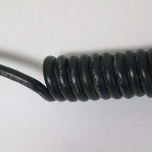 Curly Wire Black 4 Conductor 14 AWG 208m 2 222072254012