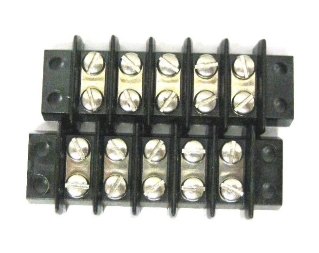 Double Row Terminal Block Lot 222352421072 6