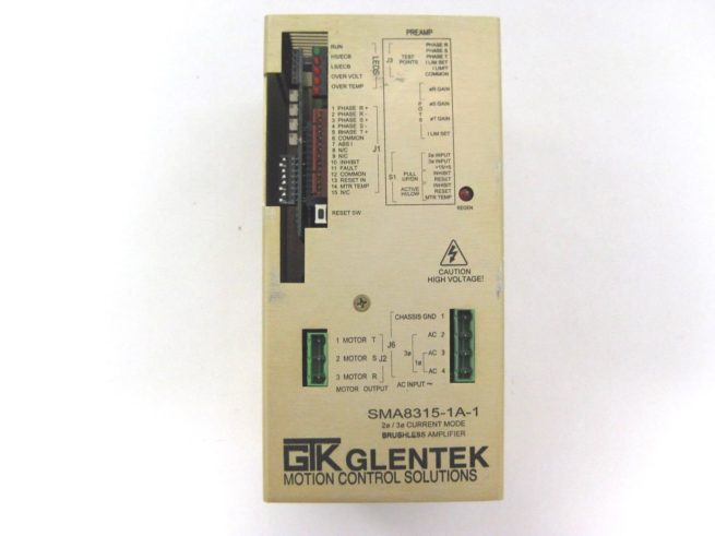 Glentek SMA8315HP 000 1A 1 00 Servo Amplifier 321809216332 3